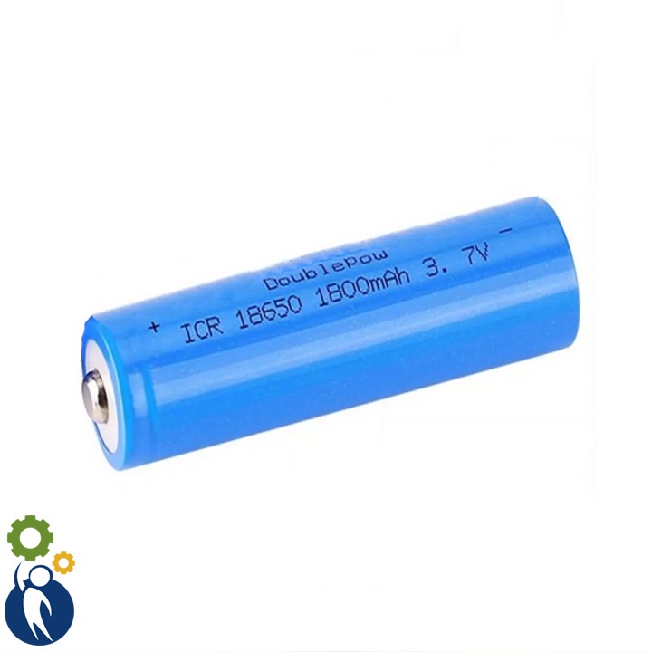 Pin 18650 1800mAh Chuẩn Dung Lượng Hàng Nội Địa Trung Quốc Thương Hiệu DOUBLEPOW - Đầu Nhọn