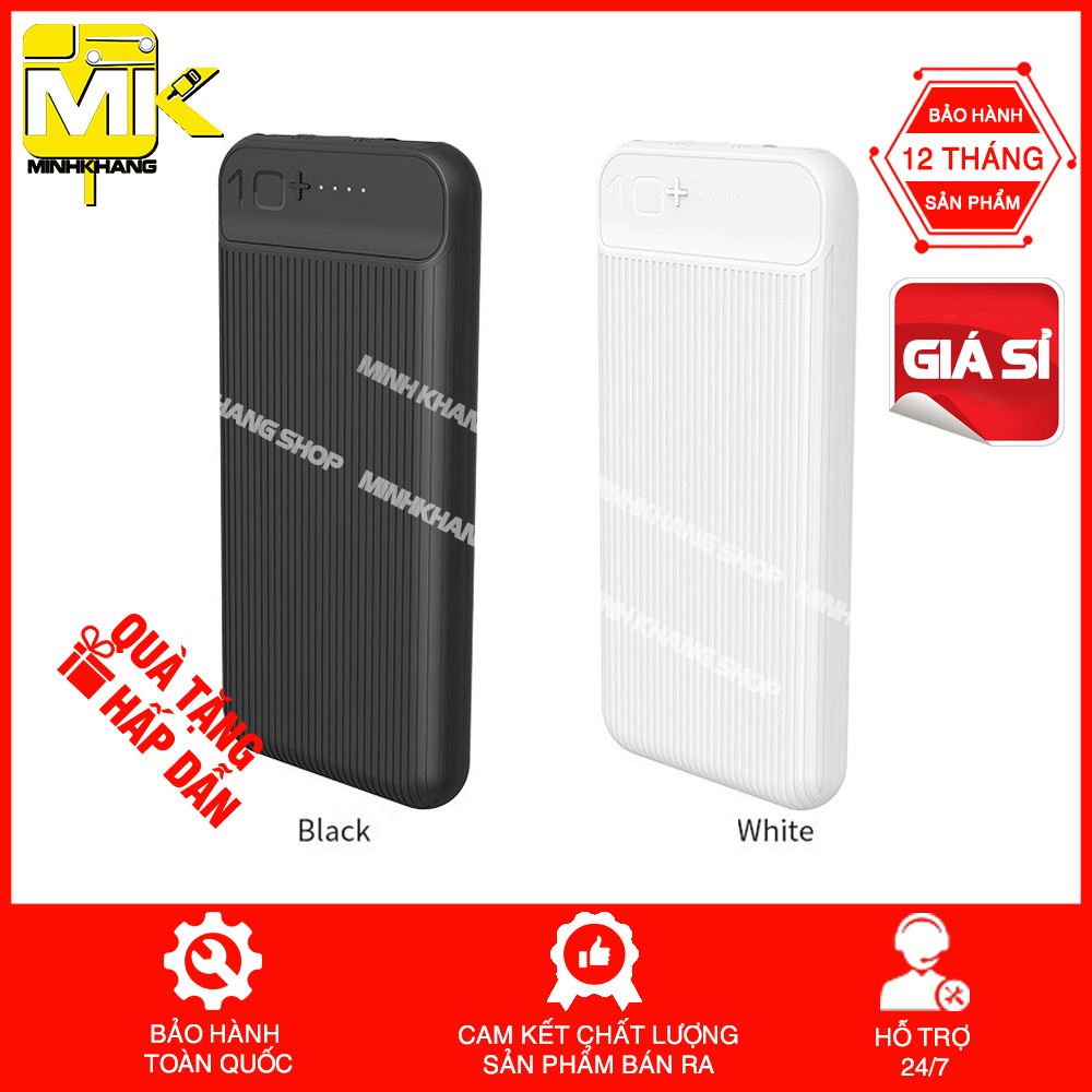 ✔️CHÍNH HÃNG✔️ Sạc Dự Phòng Hoco J52 Bản Nâng Cấp ✔10000mAh - 20000mAh ✔Siêu Mỏng ✔️ Sạc 2 Thiết Bị Cùng Lúc