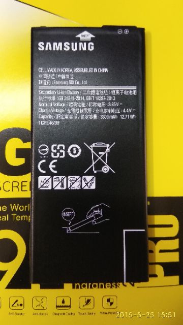 Pin Samsung galaxy j7 prime xịn bảo hành 2 tháng đổi mới