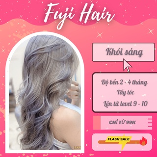 Thuốc Nhuộm Tóc Màu Khói SÁNG Lên Từ Lever 8 Fuji.Haircolor
