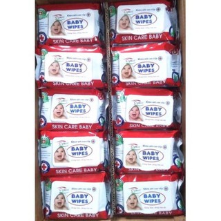 Combo 10 khăn giấy ướt baby 80 miếng