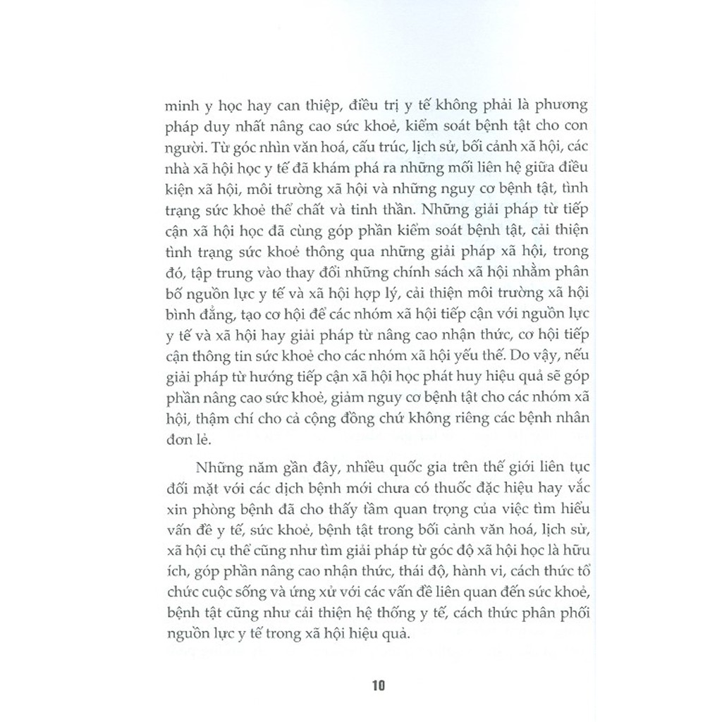 Sách - Giáo Trình Xã Hội Học Y Tế