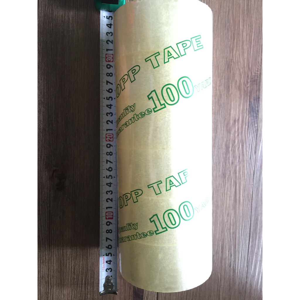 Băng Keo 100 Yards 1.2kg/cây 6 cuộn (Keo Trong)