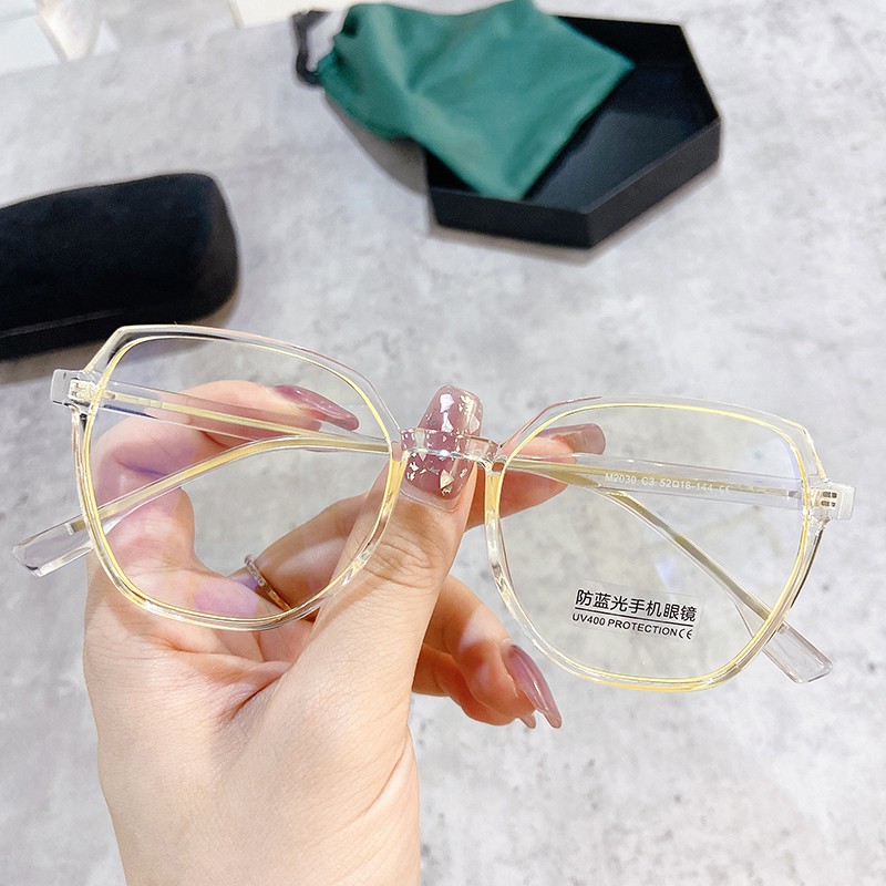 Trong Suốt Mắt Kính Gọng Kim Loại Thời Trang Jz2030 | BigBuy360 - bigbuy360.vn