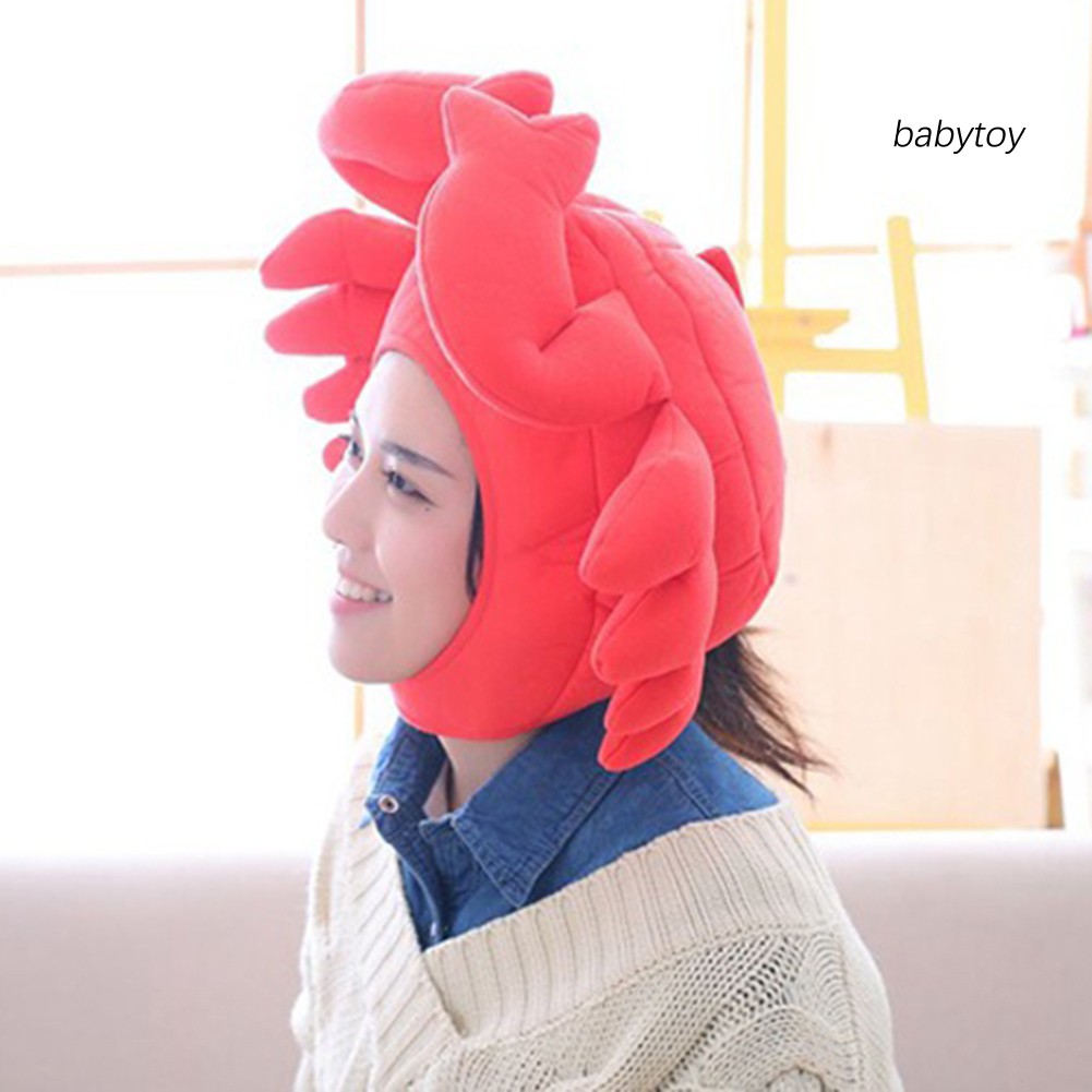 Mũ Trùm Đầu Hình Con Cua Đáng Yêu Cho Nữ