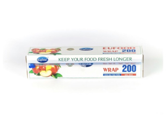 Màng bọc thực phẩm 30cmx150m (Thái Lan, Eufood Táo wrap EU200)