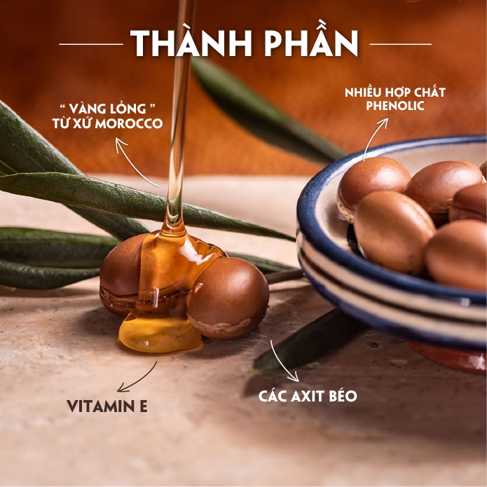 Dầu Argan Nguyên Chất 24Care - Dưỡng trắng da, giảm mụn, giảm thâm - Dung tích 250ml