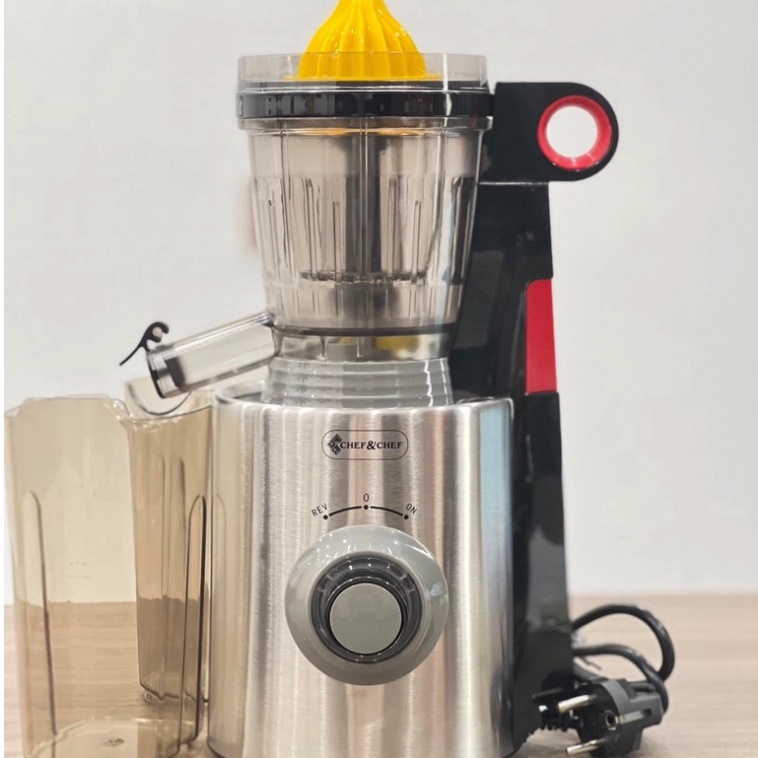 MÁY ÉP CHẬM NGUYÊN QUẢ CHEF&amp;CHEF CH-801D THIẾT KẾ THÔNG MINH CHẤT LIỆU CAO CẤP dogiadungngoctung1 hi