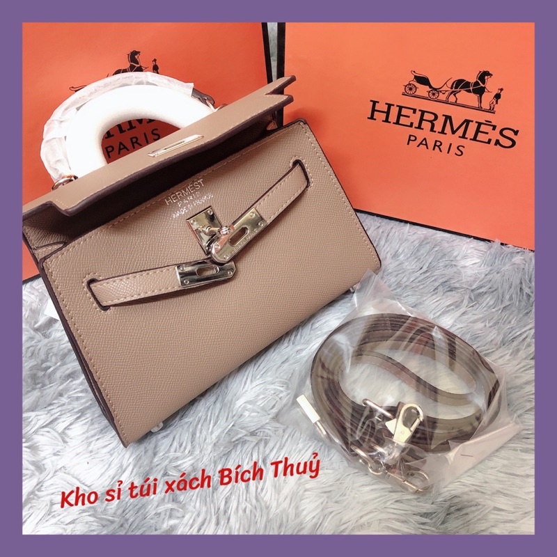 Túi HM sz 19cm fun box tag bạc