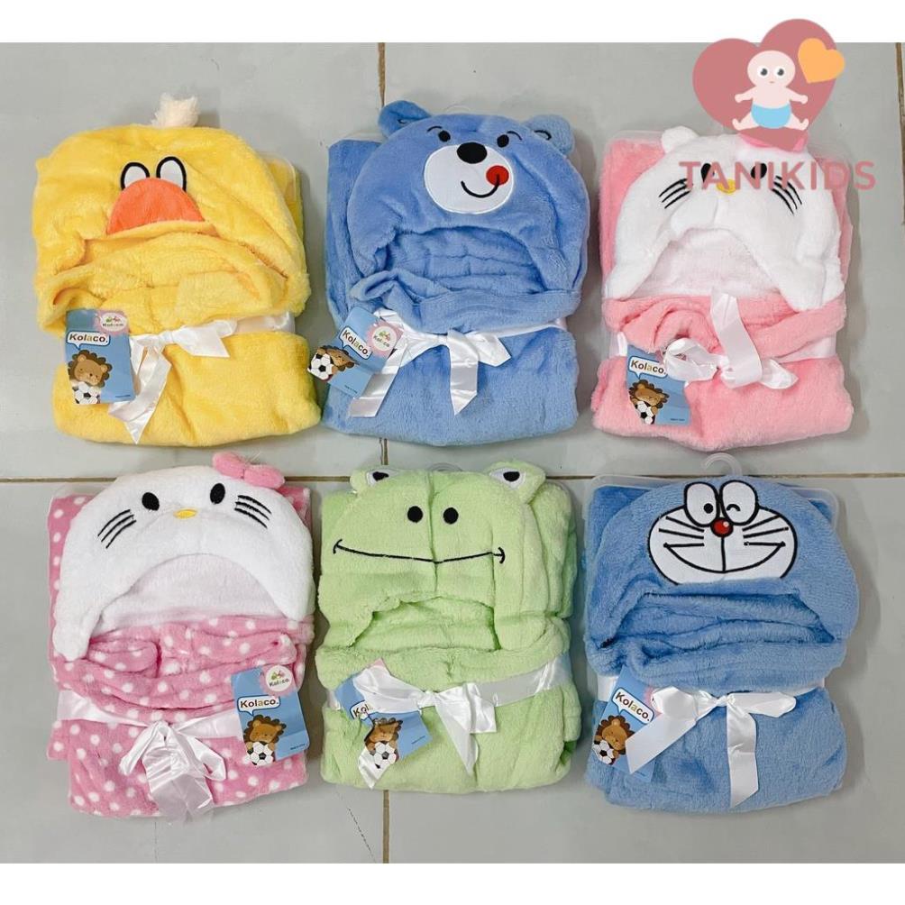 Khăn choàng ủ hình thú cao cấp cho bé sơ sinh - TANI KIDS