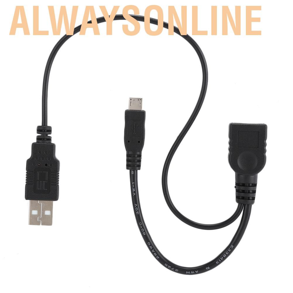 Dây Cáp Micro Usb Otg Chữ Y Cho Điện Thoại