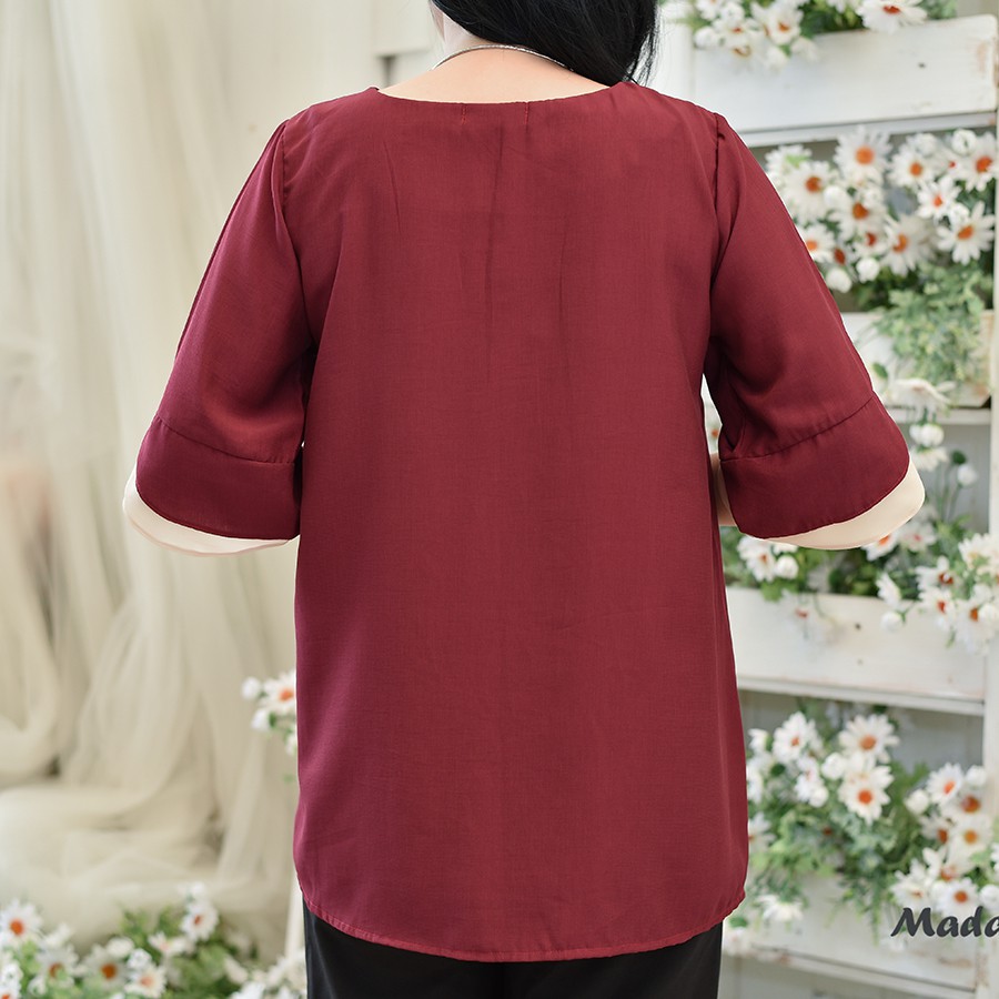 Madam Sotoni - Thời trang trung niên - Áo kiểu nữ trung niên - LTDO708