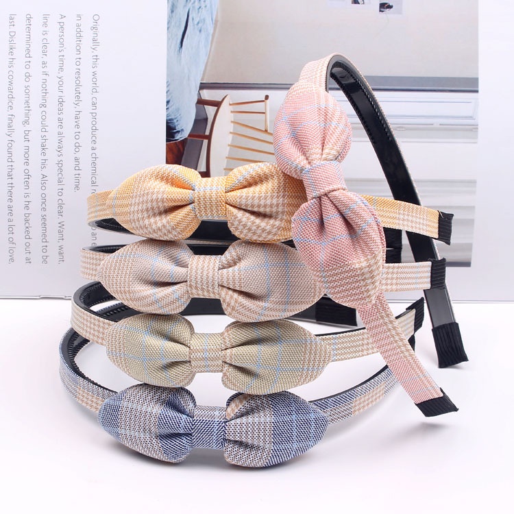 Băng Đô Nơ Acrylic Dễ Thương Cho Bé Gái