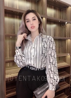 ÁO SƠ MI LỤA HOẠ TIẾT