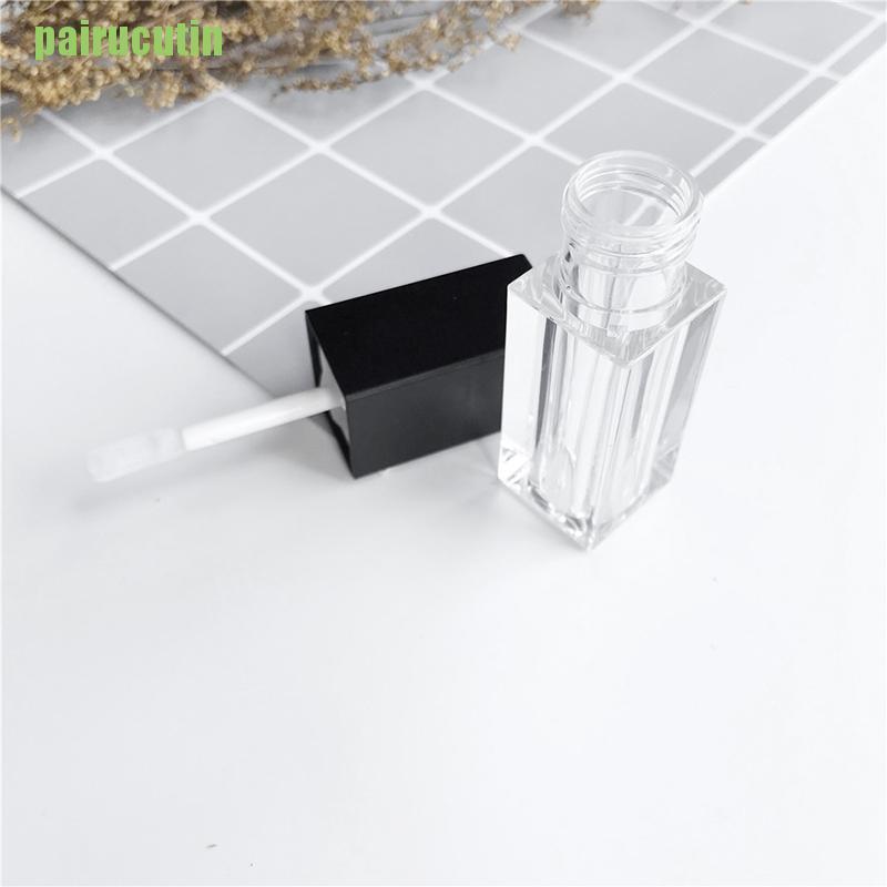 (hàng Mới Về) Ống Rỗng Đựng Son Dưỡng Môi Có Nắp Trong Suốt Tiện Dụng Diy | BigBuy360 - bigbuy360.vn