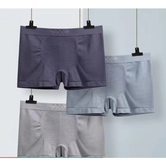 Hộp 3 Quần Sịp Đùi Nam Sợi Nano Kháng Khuẩn Thoáng Mát Thấm Hút Mồ Hôi 3A LOTNAM15