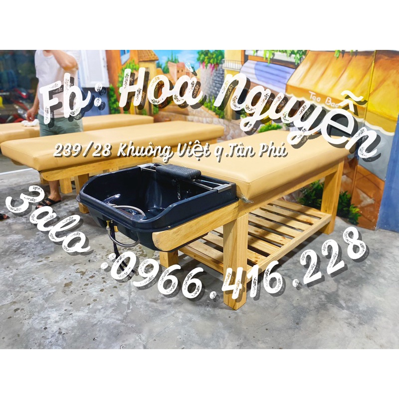 Giường gội đầu 2in1