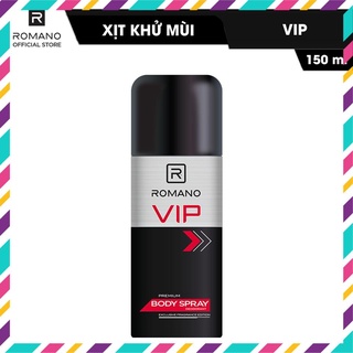 Xịt khử mùi toàn thân cho nam romano vip