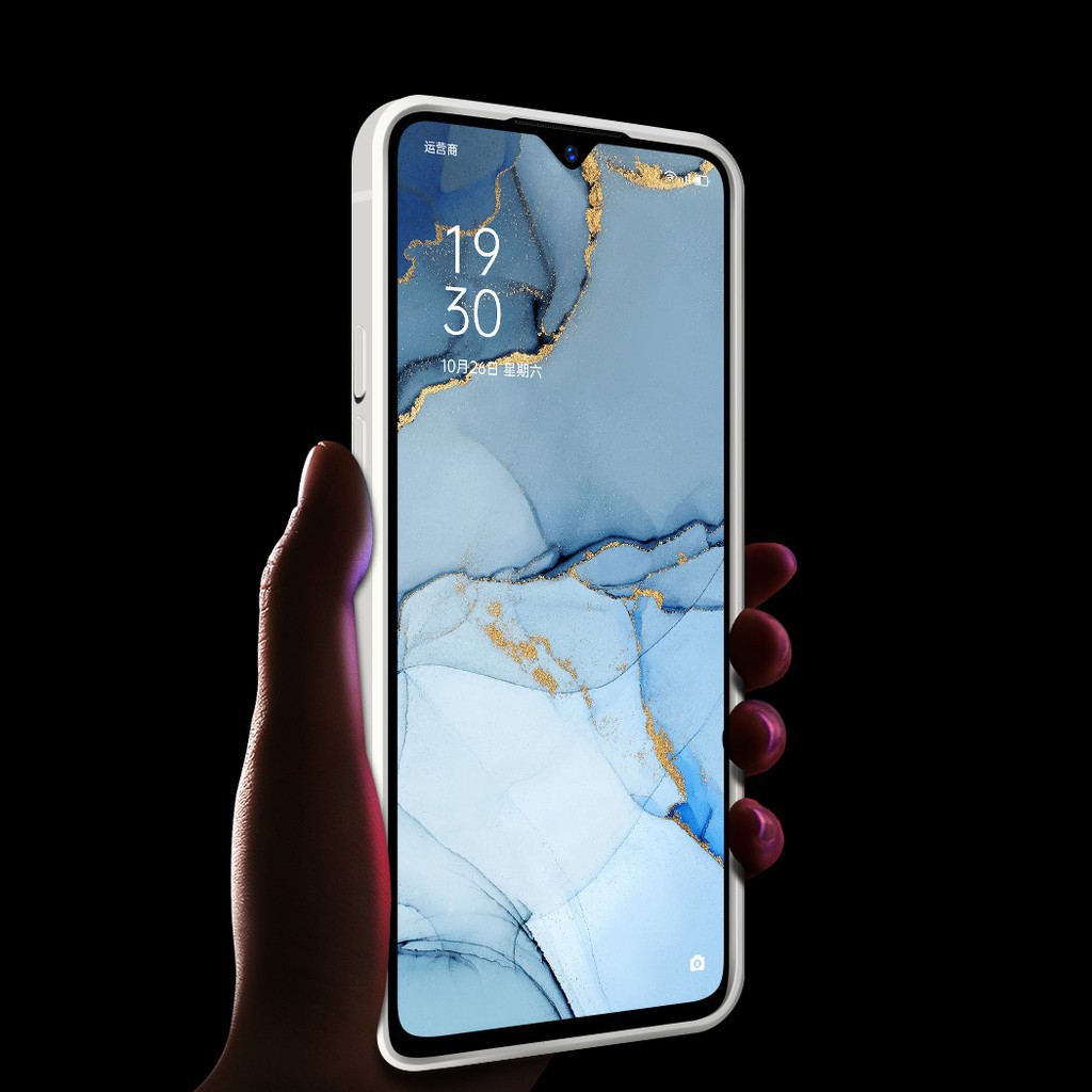 Ốp điện thoại silicon màu trơn cho Oppo Reno 5 4g 5g Reno 4 Pro 4f Reno4 Se Realme C1