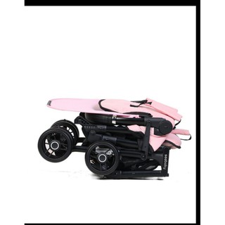Xe đẩy du lịch gấp siêu gọn cao cấp Seebaby A2 (kèm baloo ,dây đeo vai và màn chống muỗi)