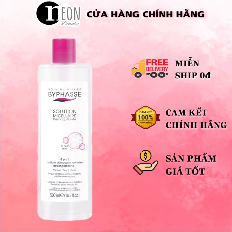 [MẪU MỚI] Nước Tẩy Trang Byphasse Solution Micelaire