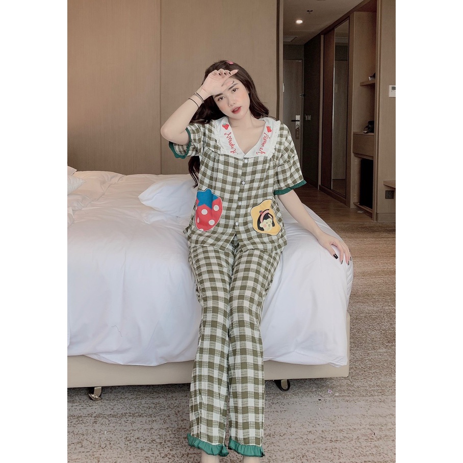 Bộ lụa Mango hàng thiết kế, chất thoáng mát, mềm mịn | BigBuy360 - bigbuy360.vn