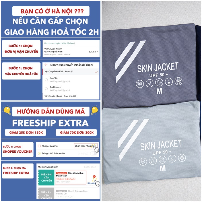 Áo chống nắng nam nữ Vải Thơm TURATY áo khoác đi nắng ngắn cao cấp chống tia uv cho nam giới và nữ mẫu mới nhất hè 2021