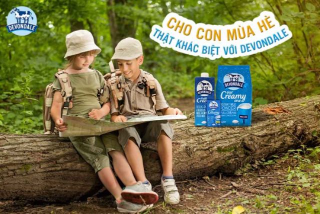 2 Thùng Sữa Tươi Úc Devondale Full Cream 200ml Date3/2024