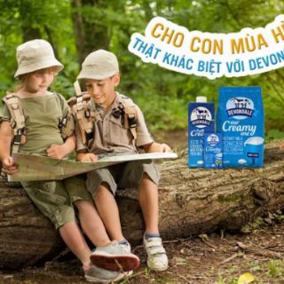 2 Thùng Sữa Tươi Úc Devondale Full Cream 200ml Date7/2024