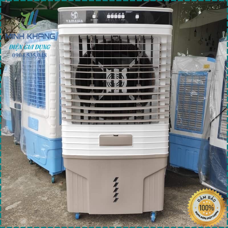 Quạt điều hòa quạt hơi nước YAMAWA LBW 13000 290W 85Lít Model 2020 Mặt kính Bảo hành 24 tháng