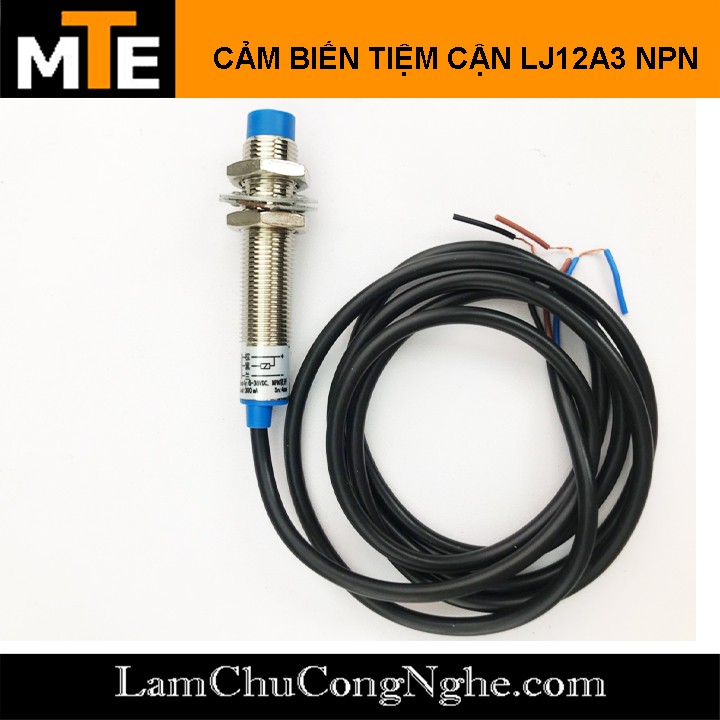 Cảm biến tiệm cận phát hiện kim loại LJ12A3 NPN &amp; PNP