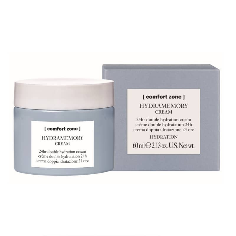 Kem tăng cường dưỡng ẩm gấp đôi Hydramemory Cream của Comfort Zone. Kem dưỡng ẩm gấp đôi dành cho da khô, da thiếu nước