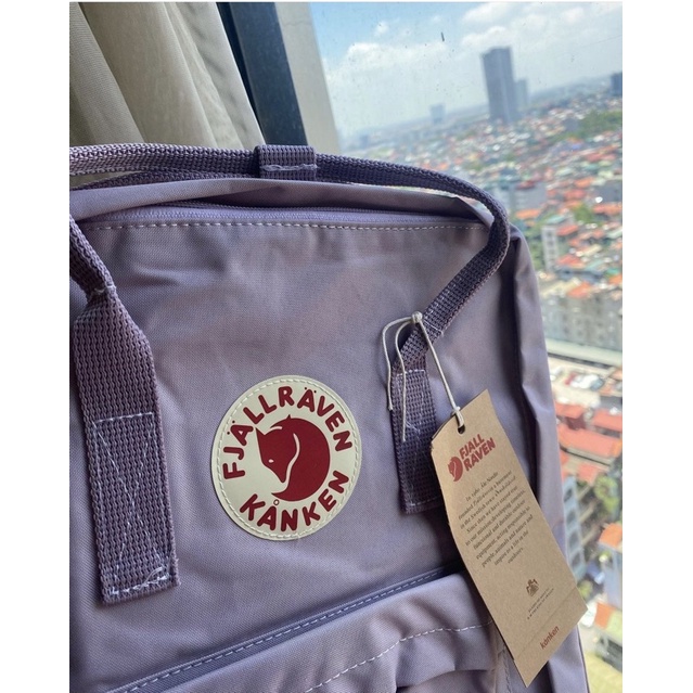 Balo kanken xanh/ tím pastel