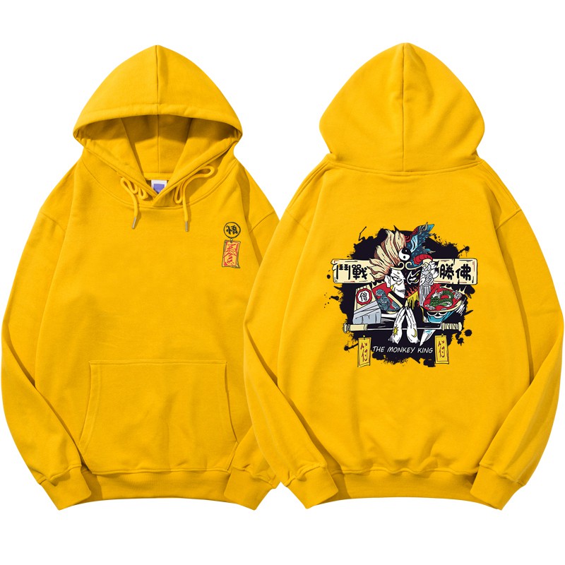 Áo hoodie nhung dài tay phong cách Hàn Quốc 5 màu tuỳ chọn cho nam M-5XL