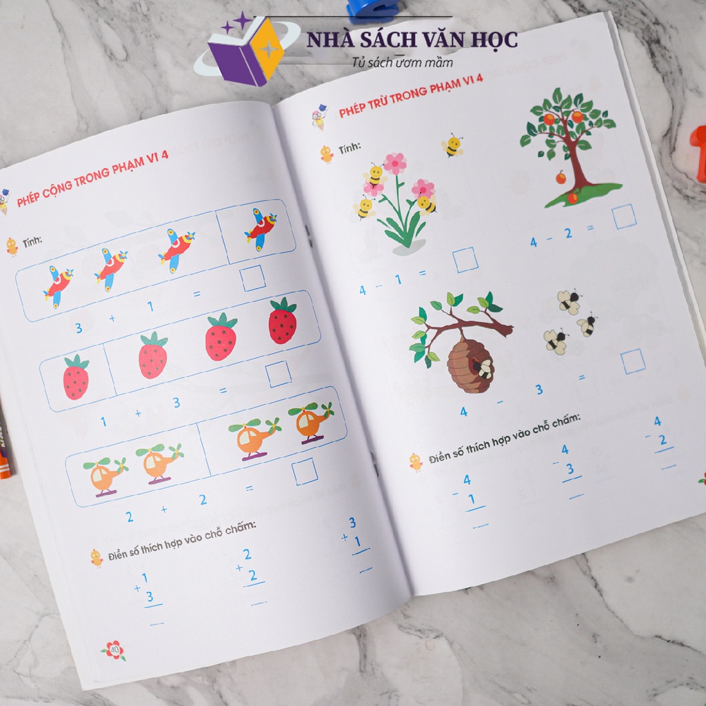 Sách Bé Học Toán Hành Trang Cho Bé Tự Tin Vào Lớp 1