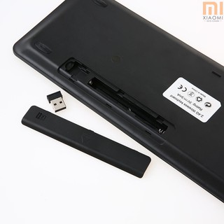 【shine】2.4G Wireless Touchpad Keyboard Multi-touch Ultra-slim with USB Receiver for Android Smart TV Computers Ladtops Desktops
