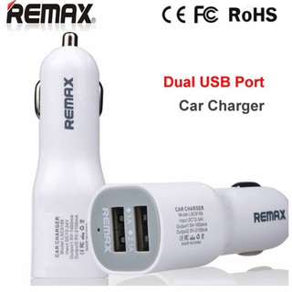 Cóc Sạc Xe Hơi 2 Cổng USB Remax