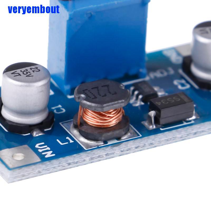 Mô Đun Tăng Áp Nguồn Điện 2A DC-DC Từ 2V-24V Sang 3v 5v 6v 9v 12v