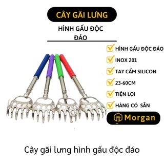 [1 ĐỔI 1] Dụng Cụ Gãi Lưng - Cây Gãi Lưng Hình Móng Gấu Có Thể Điều Chỉnh Độ Dài 5502