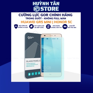 Kính cường lực Huawei Gr5 Mini ,honor 5C trong suốt chính hãng Gor 1 bộ gồm ( 2 kính, 1 dán camera và bộ dụng cụ dán)