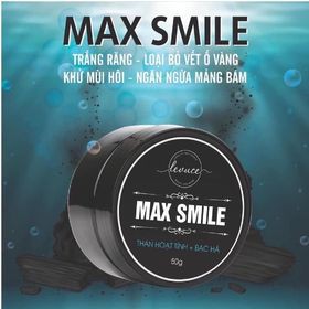 THAN HOẠT TÍNH TRẮNG RĂNG MAX SMILE Khử Mùi Hôi Miệng, Răng Trắng Sáng Tự Nhiên