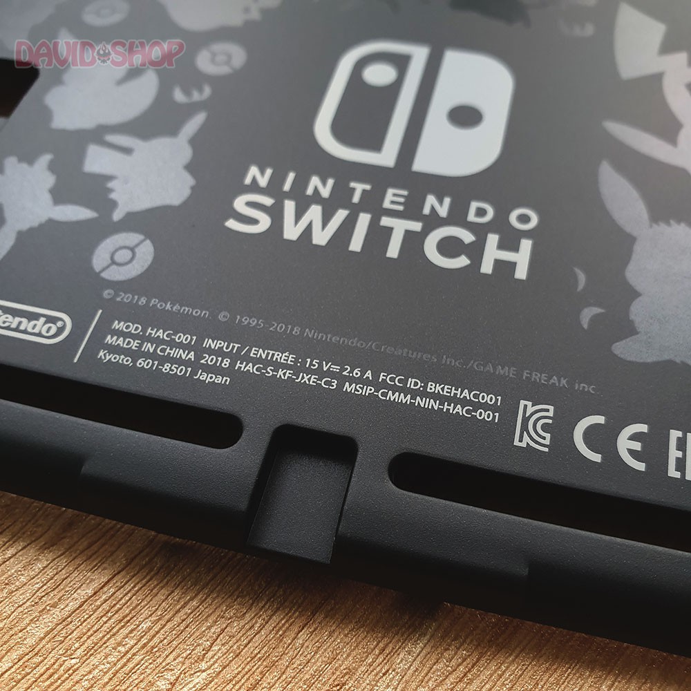 Nắp lưng Pokemon Let's Go! Limited Edition dùng thay thế, sửa chữa cho Nintendo Switch