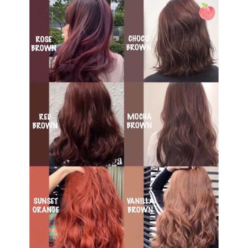 Thuốc Nhuộm Tóc ChengHairs full màu