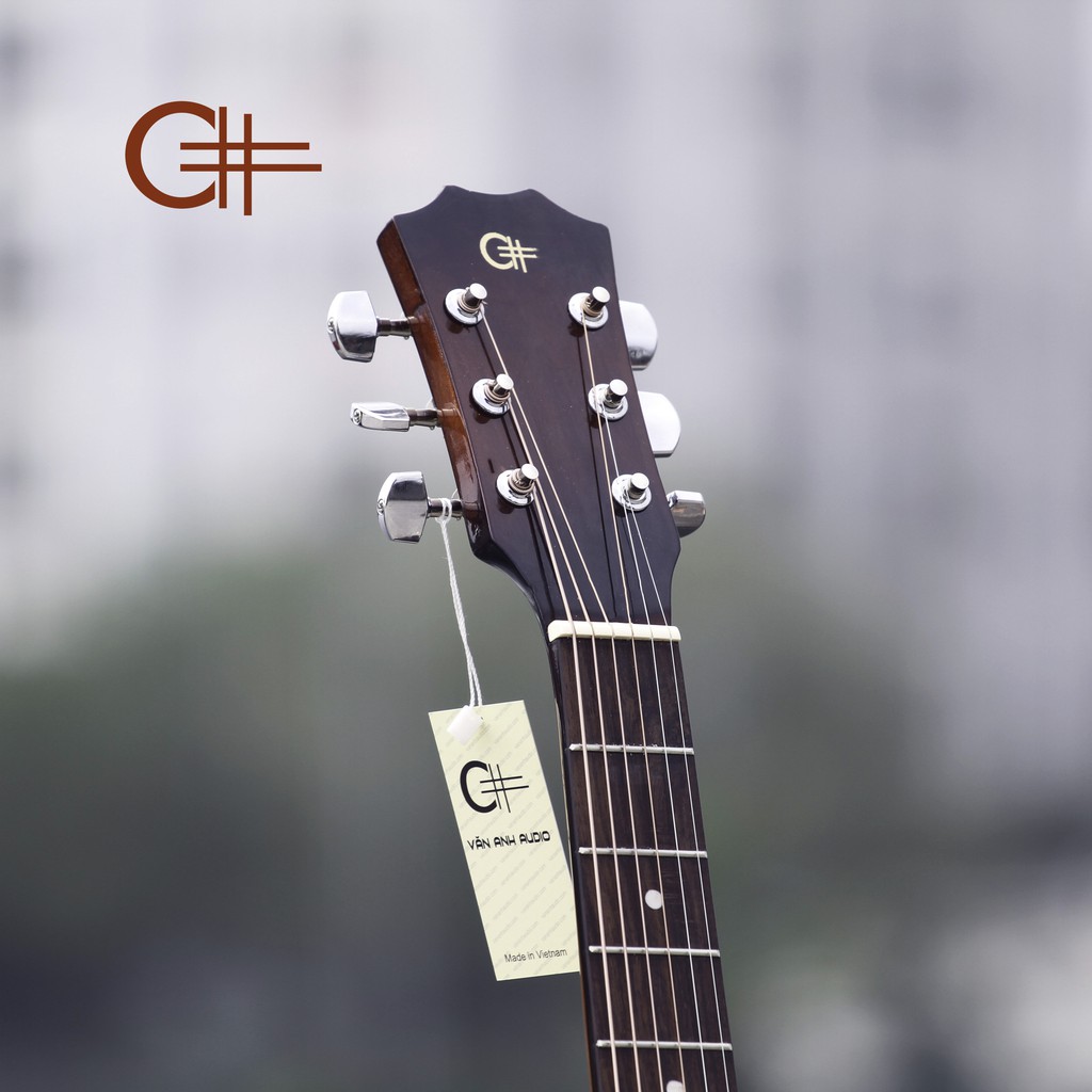 Đàn guitar Aucostic E120 (TẶNG BAO DA, PHÍM GẢY)