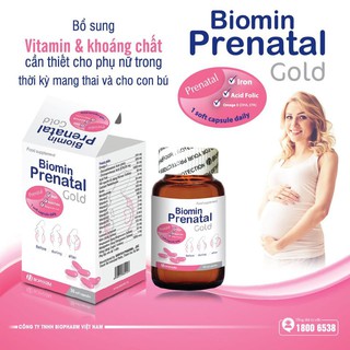 Vitamin tổng hợp cho bà bầu - Biomin Prenatal Gold
