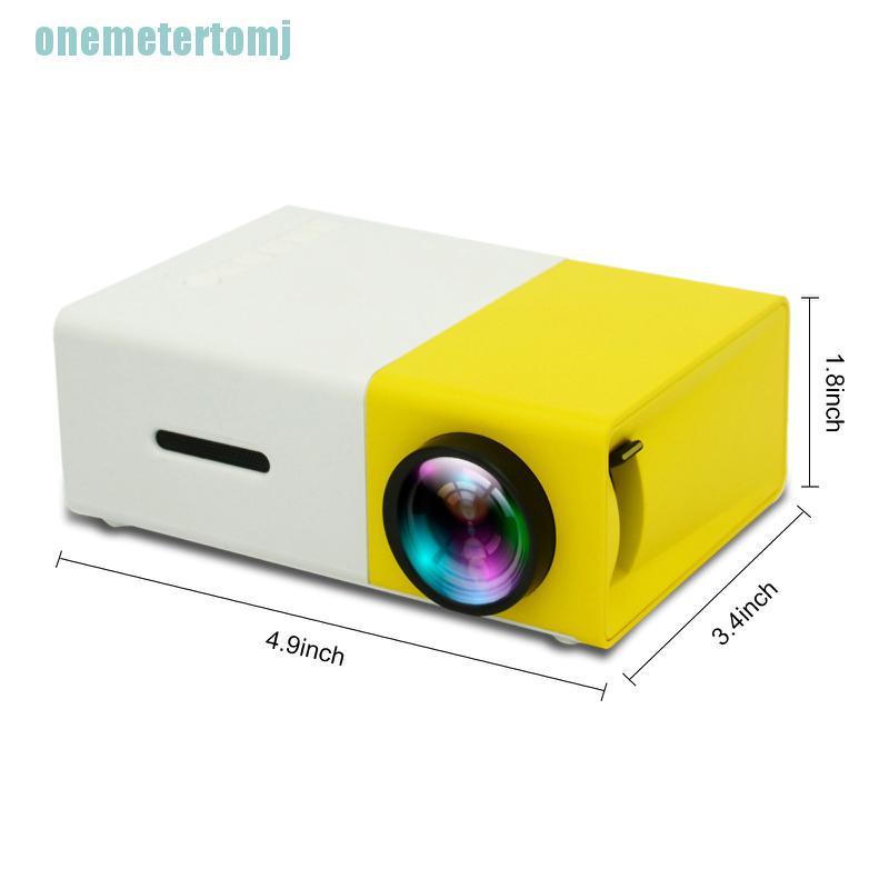 【ter】1pcs Mini Projector Portable Projector Outdoor Movie Projector Home Theater Movi