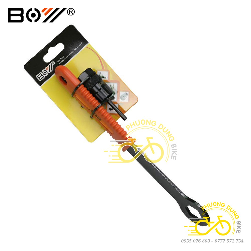 Cảo líp thả xe đạp có giữ chốt giữ kèm cờ lê BOY 7012B