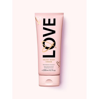 (Cream Bil Mỹ) Kem dưỡng thể Love (Tuýp Hồng), Velvet Cream, hương hoa mơ, quả mơ, Hoa bông vải, 200mL