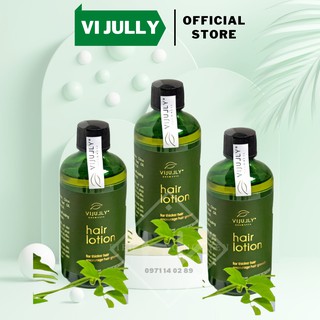 [ CHÍNH HÃNG - KÈM QUÀ] - Bộ 3 Chai Tinh Dầu Bưởi Vi Jully Kích Mọc Tóc, Giảm Gãy Rụng, Giúp Tóc Chắc Khoẻ