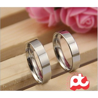 Nhẫn cặp đôi inox trơn ( đơn vị: chiếc)